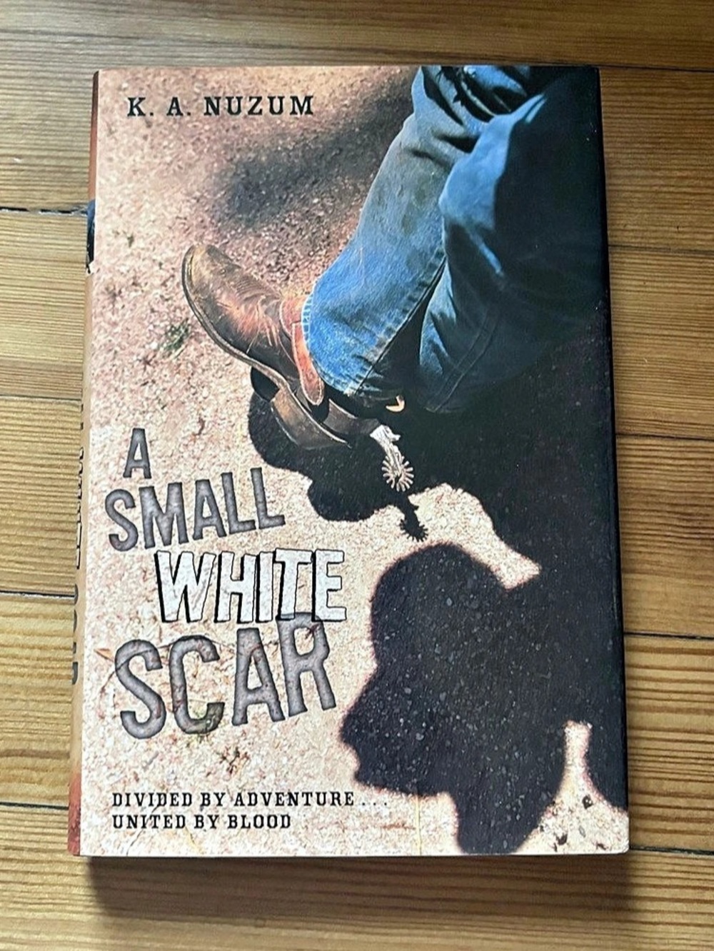 A Small White Scar by K. A. Nuzum Hardcover Book